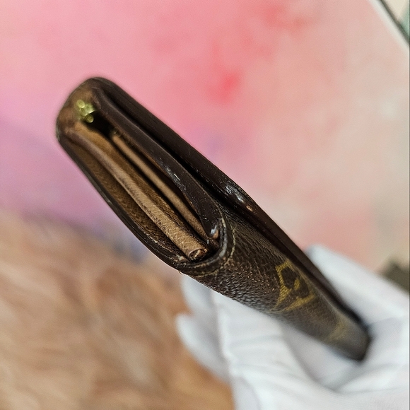 Louis Vuitton Monogram Porte Monnaie Tresor Bi-Fold Wallet – 💯 Authentic - Picture 12 of 17